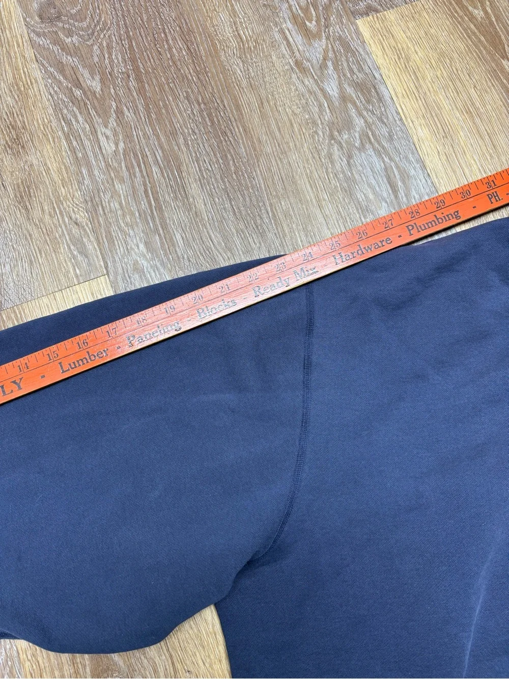 Ralph Lauren Navy Crewneck Sweatshirt with Red Pony Logo